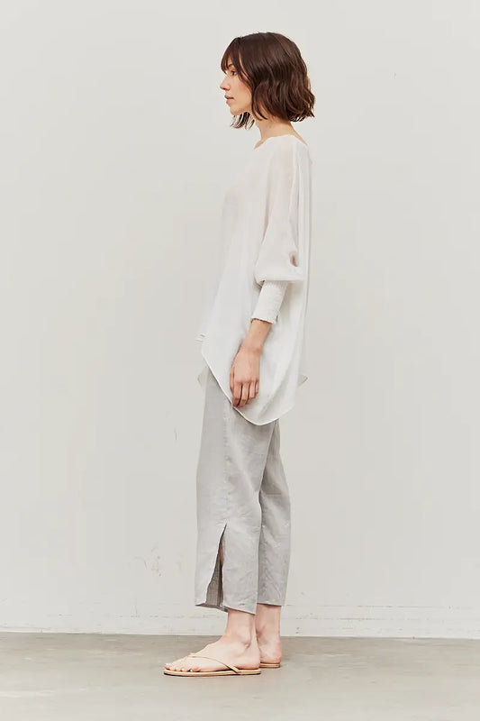 Lorelei Side Vent Linen Pants